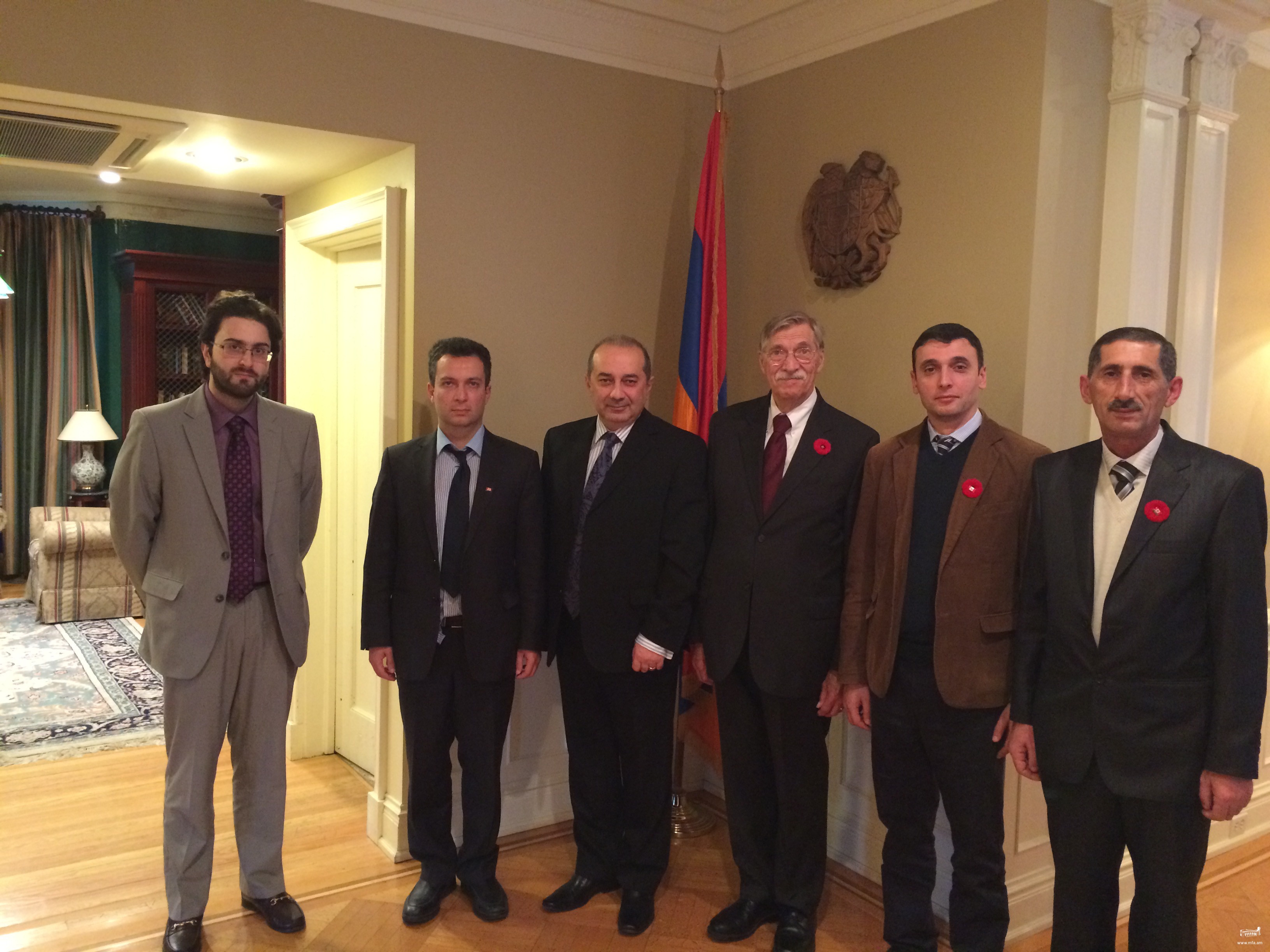 Ambassador Yeganian Received the Delegation of Armenian Ministry of Defence