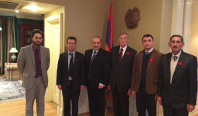 Ambassador Yeganian Received the Delegation of Armenian Ministry of Defence