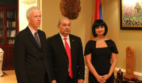 Reception at the Embassy of the Republic of Armenia, dedicated to the 25th Anniversary of Independence of the Republic of Armenia