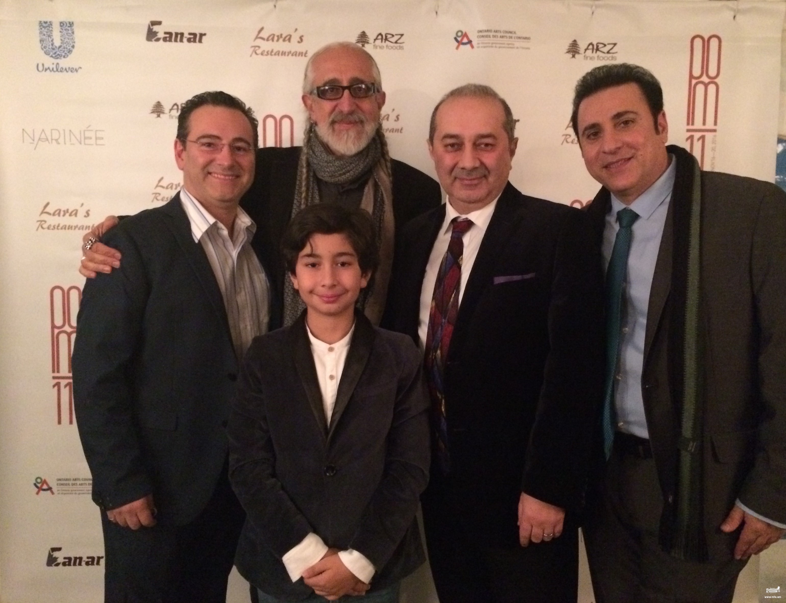 Ambassador Yeganian participated in 11th Annual International Pomegranate Film Festival in Toronto