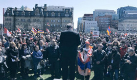 Ambassador Yeganian's Speech on the Parliament Hill in Ottawa during the commemoration event of the 102nd Anniversary of the Armenian Genocide
