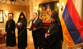 Reception dedicated to the 26th Anniversary of Independence of the Republic of Armenia and to the 25th Anniversary of the establishment of the diplomatic relations between Armenia and Canada