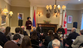 A discussion-talk was held at the Embassy of Armenia to Canada