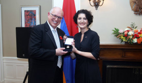 Embassy of Armenia organized a Reception in Honour of former Canadian MP Stéphane Bergeron