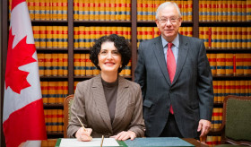 Ambassador Harutyunyan's meeting with the newly-elected Speaker of the House of Commons of Canada