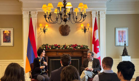 Դեսպան Հարությունյանի հանդիպումը Կարլտոնի համալսարանի ուսանողների հետ